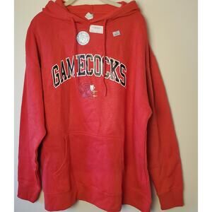 Jacksonville Gamecocks XL Red Pullover Lightweight Hoodie College Sweatshirt